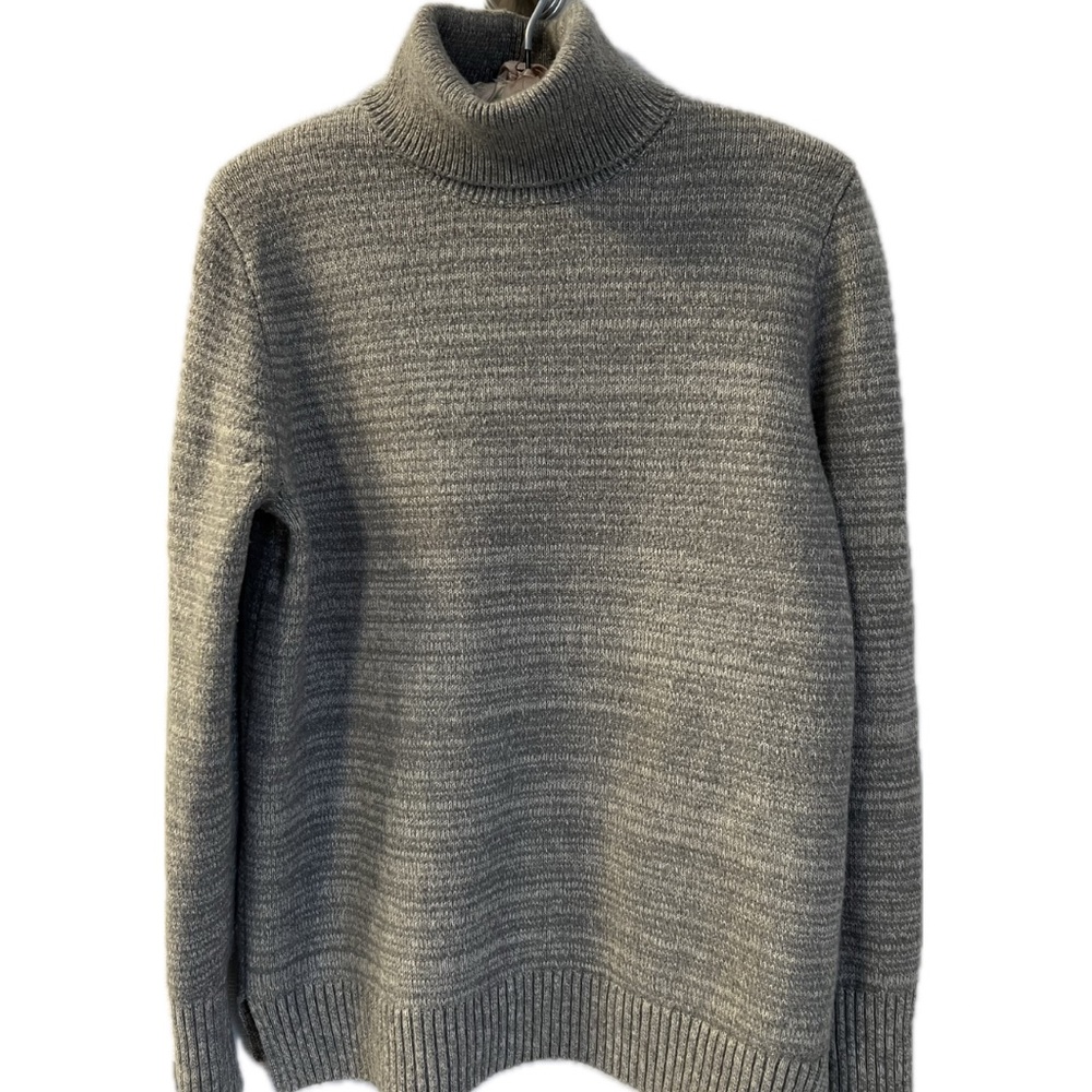 J. Crew Charcoal Turtleneck Sweater